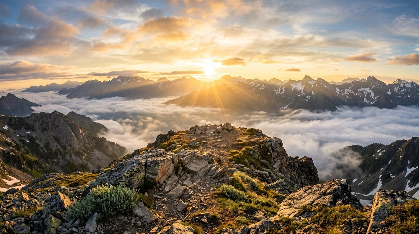 Amanecer sereno en la naturaleza - Despierta Sanamente